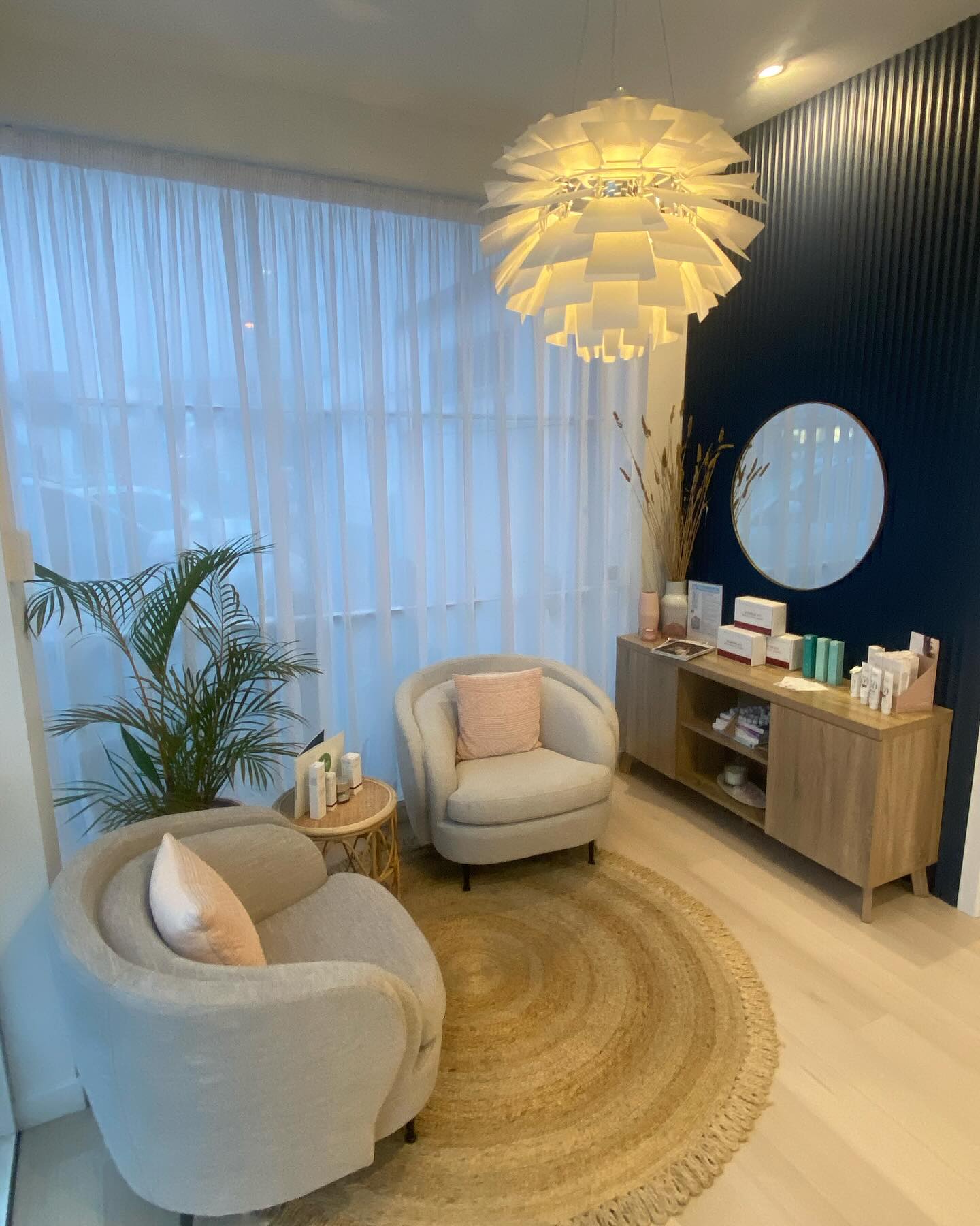 Eden Cosmetic Therapies boutique clinic waiting area